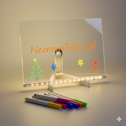 Tablica LED do rysowania Neonowa Tablica