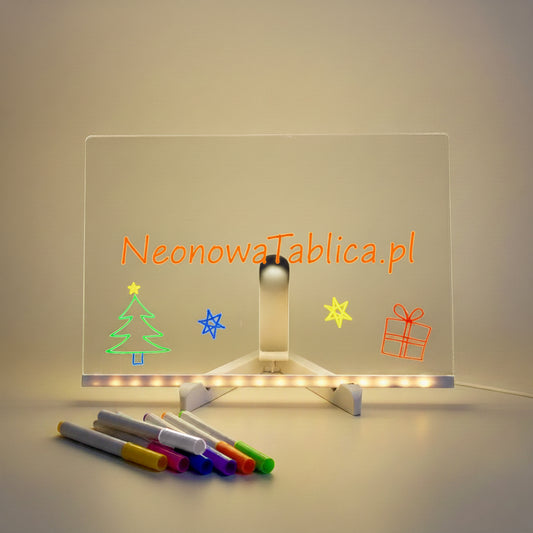 Tablica do rysowania Neonowa Tablica